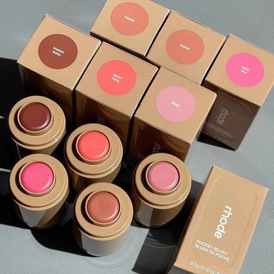 Rhode Pocket Blush ~ Juice Box ~ 5.3 g / 0.18 oz ~ NEW IN BOX