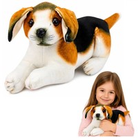 Pluszowy Piesek Beagle Przytulanka Maskotka Pluszak Pies MięKki 25 Cm Lean Toys
