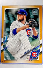 2021 Topps 70 Gold 5x7 7x5 Jumbo #278 Jon Lester /10 SSP Chicago Cubs Card