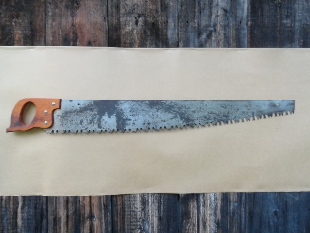 Penn Saw Corp No 400  One or Two Man Cross Cut Crosscut Saw Champion Tooth