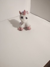 Russ Li'L Peepers PEARL THE WHITE  PINK UNICORN 6" Plush STUFFED ANIMAL TOY