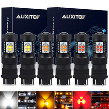 6x Super Bright 3157 3156 Combo Kit Led Backup Reverse Brake Turn Signal Bulb Us