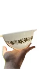 Pyrex Vintage Spring Blossom Mixing Bowl 441 White/Green