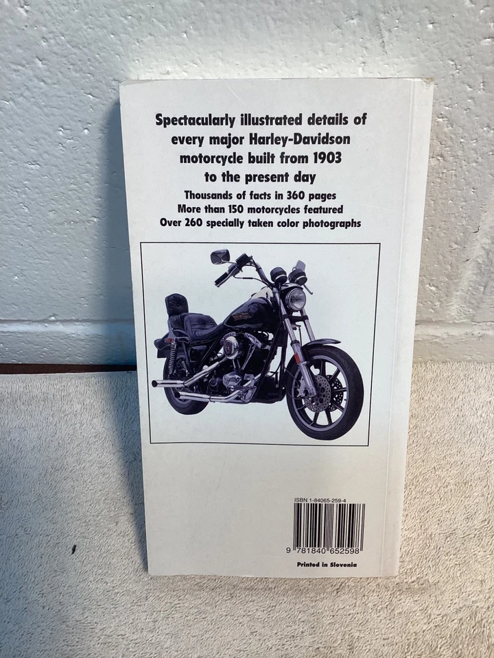 THE ILLUSTRATED DIRECTORY OF HARLEY DAVIDSON MOTORCYCLES, Tod Rafferty, 2001 - Image 2 of 2