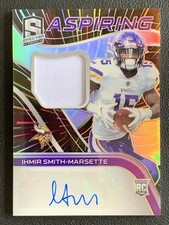 Ihmir Smith-Marsette 2021 Panini Spectra Aspiring Jersey Auto RC /60 #APA-ISM