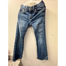 Ariat B4 Stretch Boys Bootcut Blue Jeans Size 8