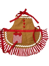 Gingerbread Apron Kid's Size *New Without Tag* Free ship