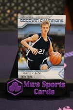 Gradey Dick Rookie 2023 Upper Deck Goodwin Champions