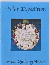 Polar Expedition patterns from Quilting Antics, cushion, doll, wreath, 12 days
