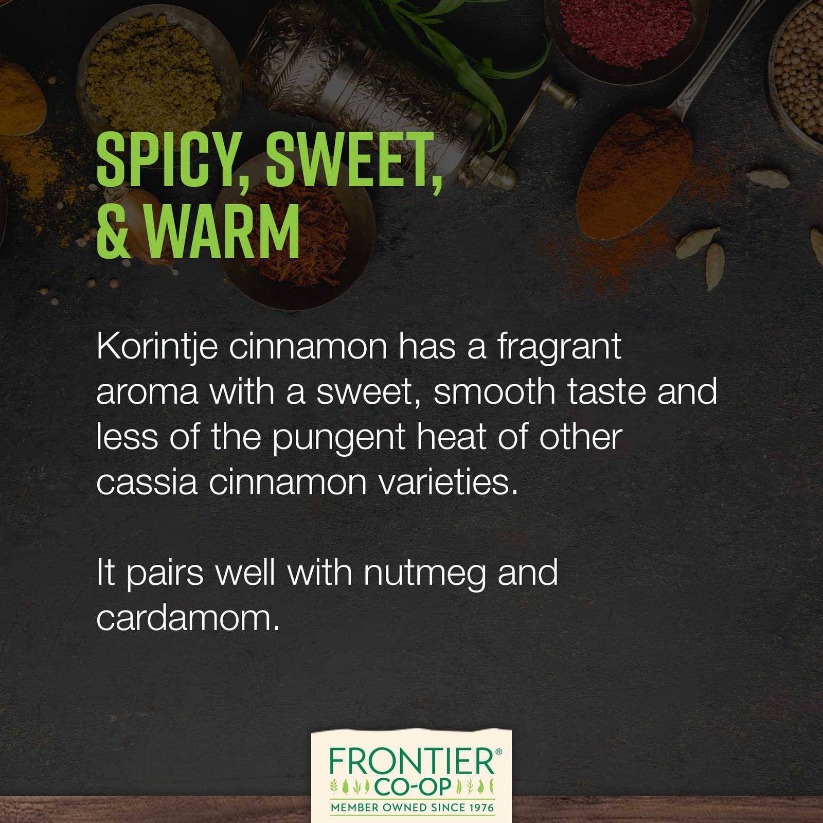 Korintje Cinnamon Sticks 1 Pound Intense Flavor Ideal for Cooking and Crafts