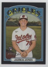 2021 Heritage High Number Chrome Black Border Refractor 20/72 Jahmai Jones u3f