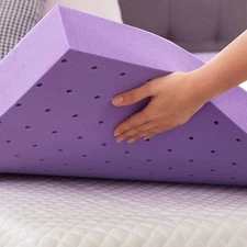 Gel Memory Foam Mattress Topper Cooling Soft Support Plush Sleep Protector