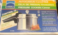 Vintage Mirro 4 Qt Pressure Cooker / Canner M-1954 Made In USA New In Box!!