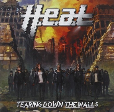 New H.E.A.T TEARING DOWN THE WALLS with Bonus JAPAN Track CD 17