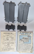 1966 Ideal Motorific Slot Car Torture Track Lot of 4 PCS  Instruction Sheets