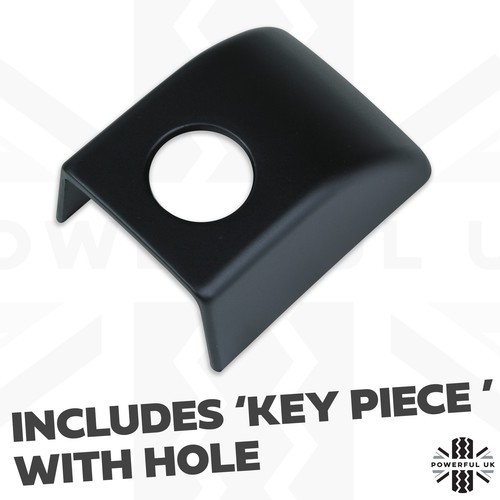 Door handle covers caps in Matt Black for Range Rover L322 Vogue - 第 4/6 張圖片