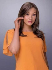 Miranda Lite Wig by Jon Renau Hand Tied - FS4/33/30A Midnight Cocoa CLEARANCE