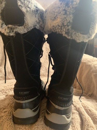 KHOMBU Winter Rain/Snow Boots Women's Size 6 New w/out Tags Cozy Lining - Picture 2 of 6