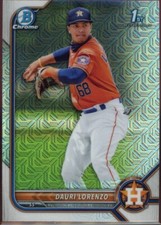 2022 Bowman Chrome Mega Box Mojo Refractor #BCP-11 Dauri Lorenzo