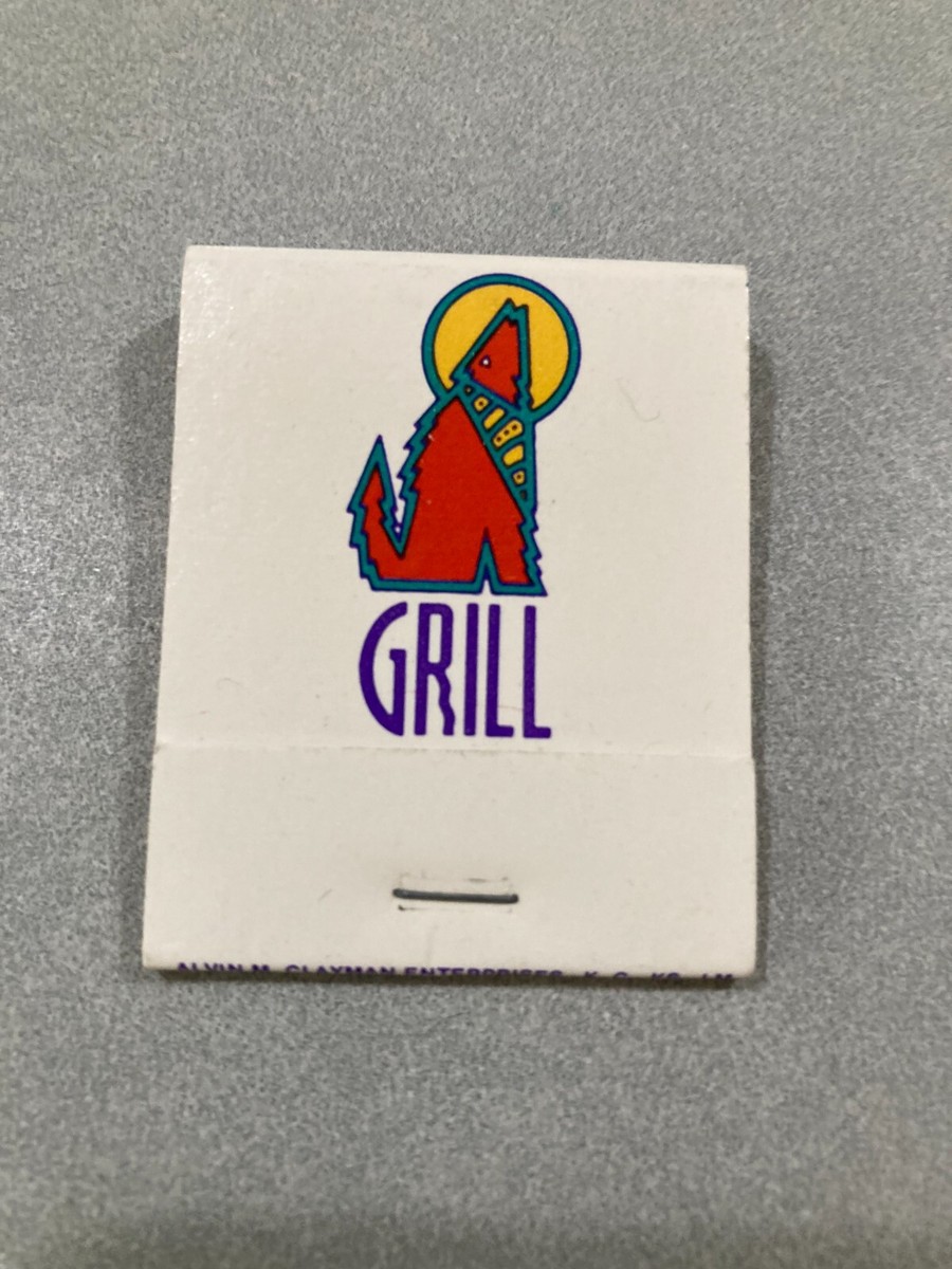 Matchbook: Coyote Grill Mission, KS 20 Strike Full Unstruck