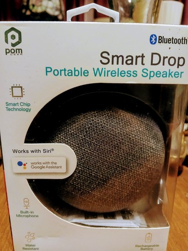NEW PomSmart Drop Portable BT Wireless Speaker Works with GA - Picture 2 of 11