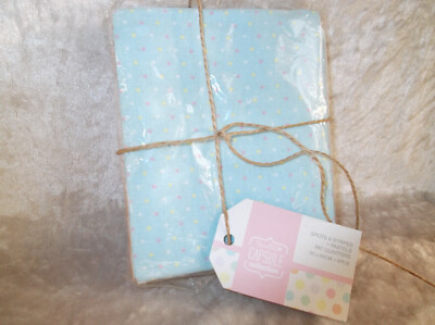 Docrafts Papermania Capsule Coll. Pastels Fat Quarter Stoff Spots/Stripes Patchw