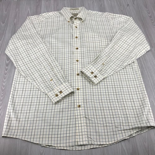 L.L. Bean WRINKLE RESISTANT TRADITIONAL FIT Men's Button Front Shirt Size:L-TALL - Bild 2 von 8
