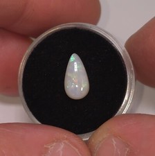 Australian opal, Coober Pedy solid opal, 1.3ct, 11 x 6mm