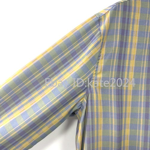 Mujer Toteme Otoño Nueva Informal Versátil Camisa Estampada a Cuadros - Imagen 7 de 10
