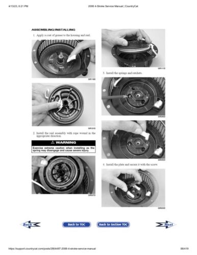 Arctic Cat 2006 120 660 Service Manual | 4-Stroke | MAILED CD OR USB - Bild 2 von 11