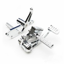 Fußrastenanlage passend für Harley Davidson Dyna FXD und FXDWG 1991-2005 