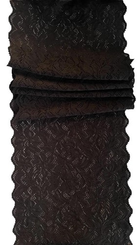Elastisch Spitze Blumen design Borte Wünschfarbe 15cm Polyester Spandex Rayon - Bild 9 von 9