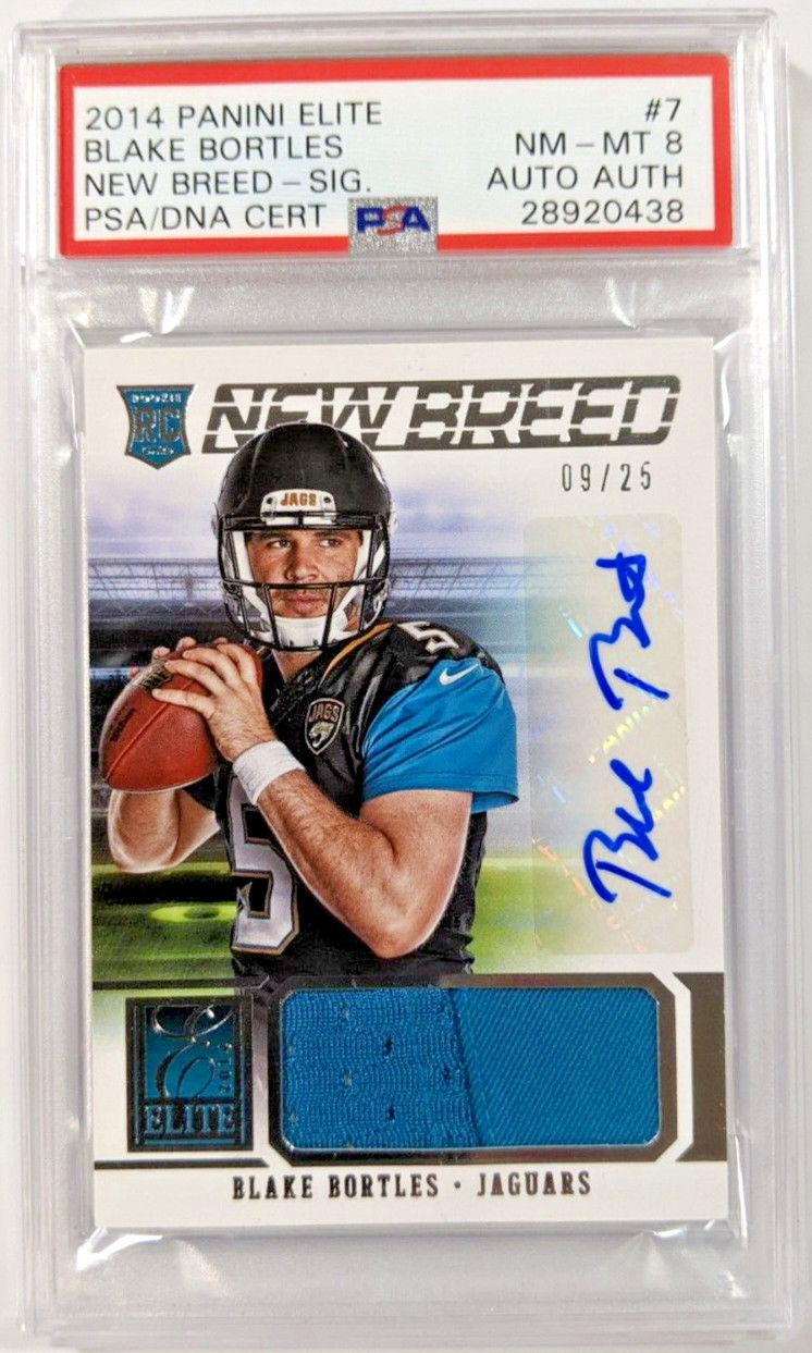 Blake Bortles Panini Elite New Breed #7 Base