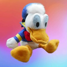 Disney Store Mini Bean Bag Donald Duck in Sailor Suit 9" Plush