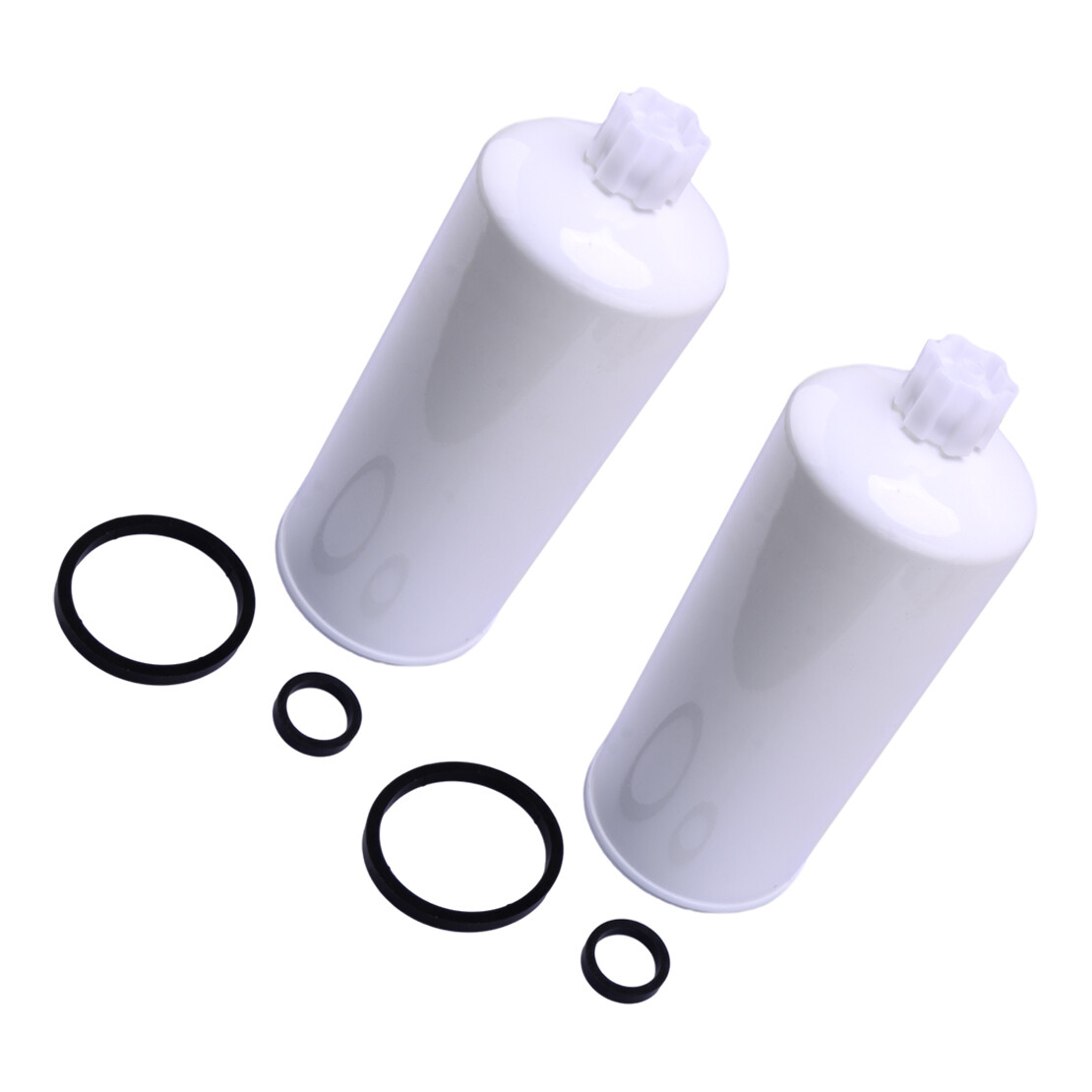 2Pcs Fuel Water Separator Filter FS1000 - Fits Cummins 3329289, CAT 2568753, P550105