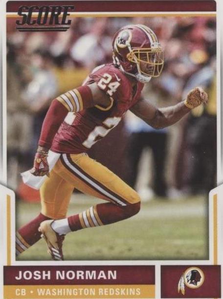 2017 Score Josh Norman #312 - 1 of 2