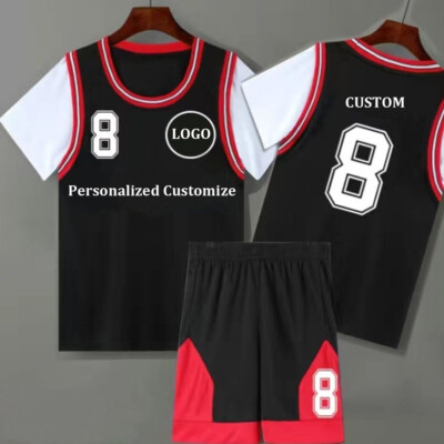 Customized Basketball Jersey Team Shirt Tank Name Number Mesh Reversible Tank
