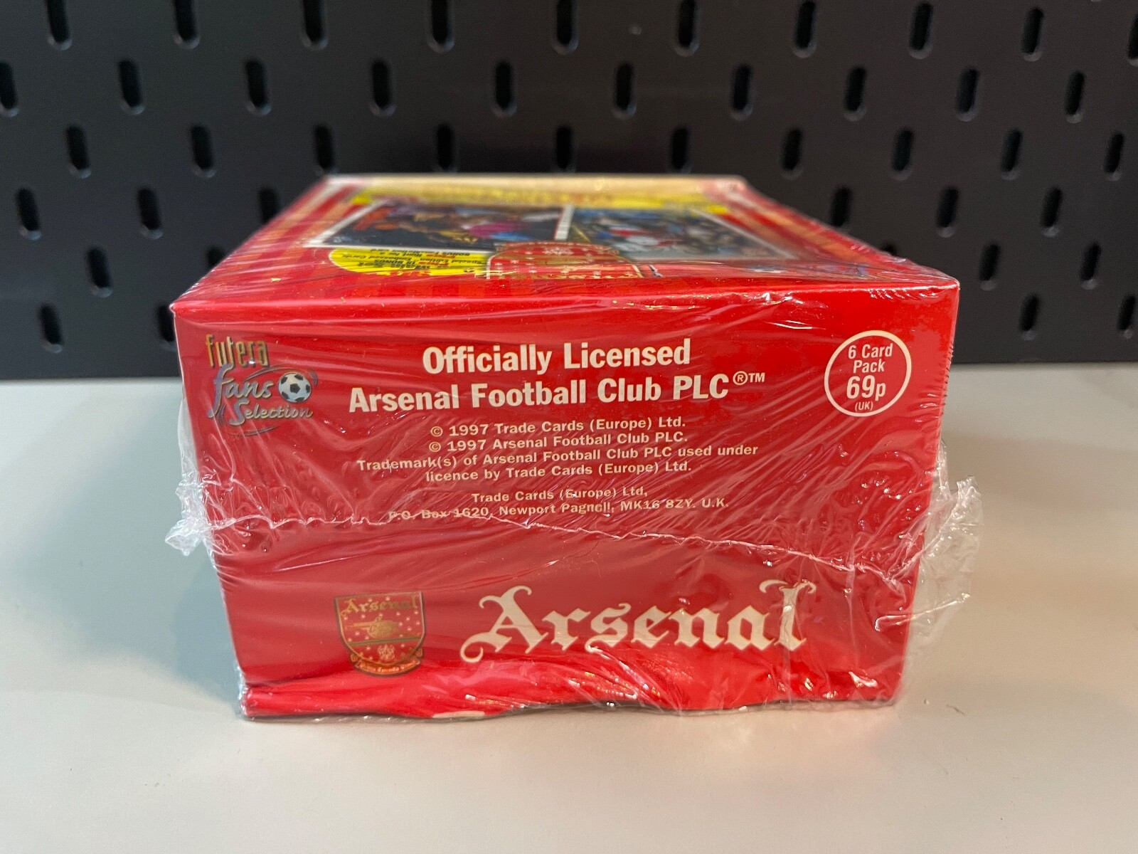 1997-98 Futera Arsenal Fans Selection Collector Card Series Sealed Box ...