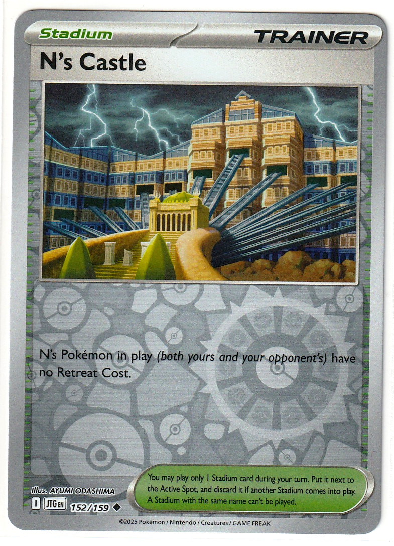 N's Castle 152/159 - Reverse Holo - Journey Together - NM/M - SHIPS NOW