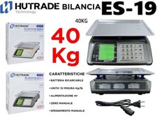 Bilancia Digitale ES-19 Elettronica Da Banco Professionale 40Kg mar