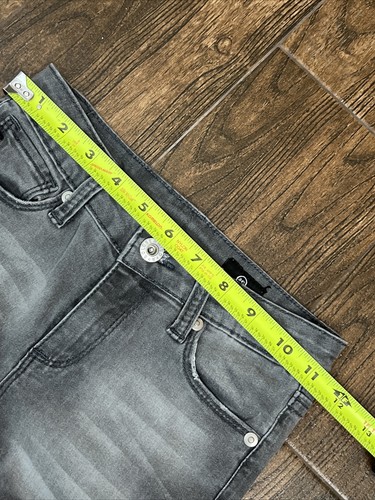 GIRLS AG ADRIANO GOLDSCHMIED TWIGGY ANKLE SUPER SKINNY GRAY JEANS STRETCH 12 - Picture 11 of 13