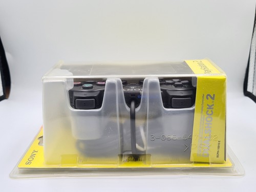 PS2 Playstation 2 DualShock Controller Joystick SCPH-10010 E OVP Neu New Sealed - Picture 4 of 7