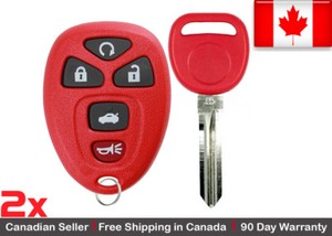 2x New Replacement Keyless Remote Key Fob For GM Chevy 22733524 Shell Only 2x New Replacement Keyless Remote Key Fob For GM Chevy 22733524 Shell Only