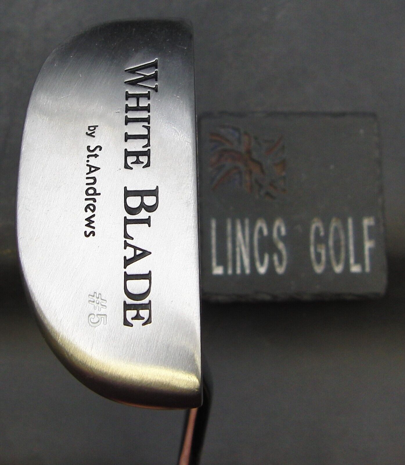 St.Andrews White Blade #5 Putter Steel Shaft 87cm Length Tour Grip St.Andrews White Blade #5 Putter Steel Shaft 87cm Length Tour Grip