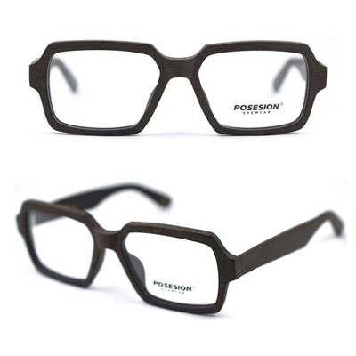 Designer Wood Grain Oversize Progressive Reading Glasses for Men +1.0~3.0