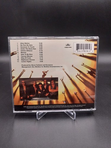 Scorpions Face the Heat CD 1993 Hard Rock Polygram - Picture 2 of 3