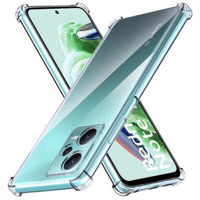 For Xiaomi Redmi Note 12s 11s 10s Note 10 9 11 12 Pro+ 5G Clear TPU Case Cover