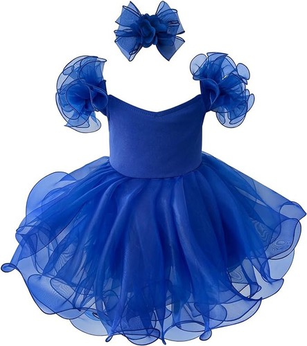 Jenniferwu Baby Girl Dress Lace Pageant Party Wedding Tull Dress 3T