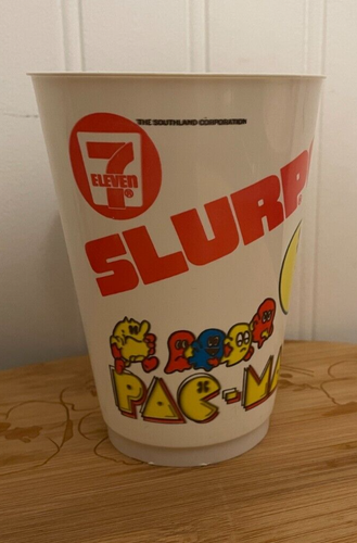 Rare PAC-MAN 1980 Slurpee Game Cup Arcade Vintage 7-11 - Picture 3 of 3