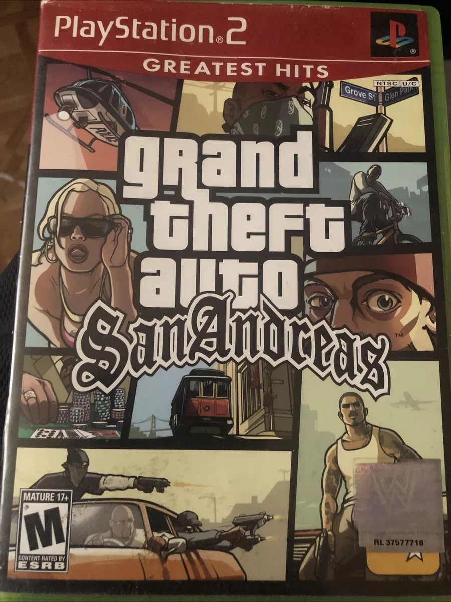 Grand Theft Auto: San Andreas (Sony PlayStation 2, 2004) for sale online